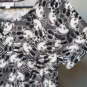 LuLaRoe Carly Mickey Mouse Size Medium